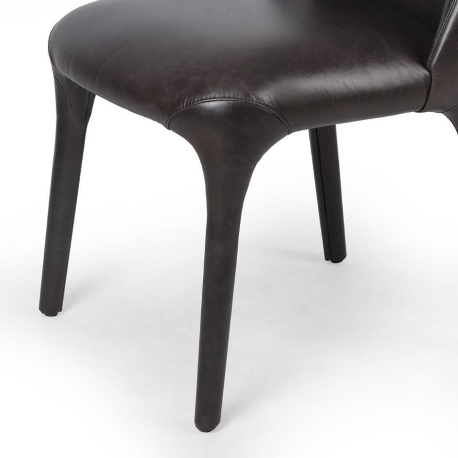 Bensen Dining Chair In Sonoma Black by Four Hands