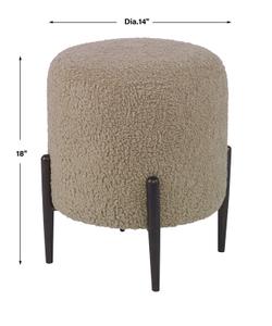 Avila Latte Ottoman by Uttermost