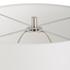 Quinn White & Silver Table Lamp by Uttermost