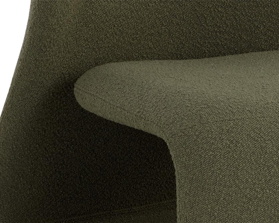 SOPHIENE LOUNGE CHAIR - COPENHAGEN OLIVE by Sunpan