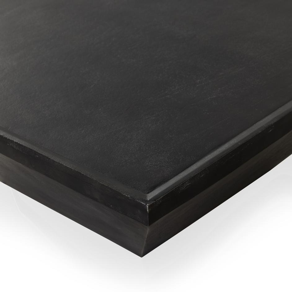 Drake Outdoor Coffee Table In Aged Grey by FOUR HANDS