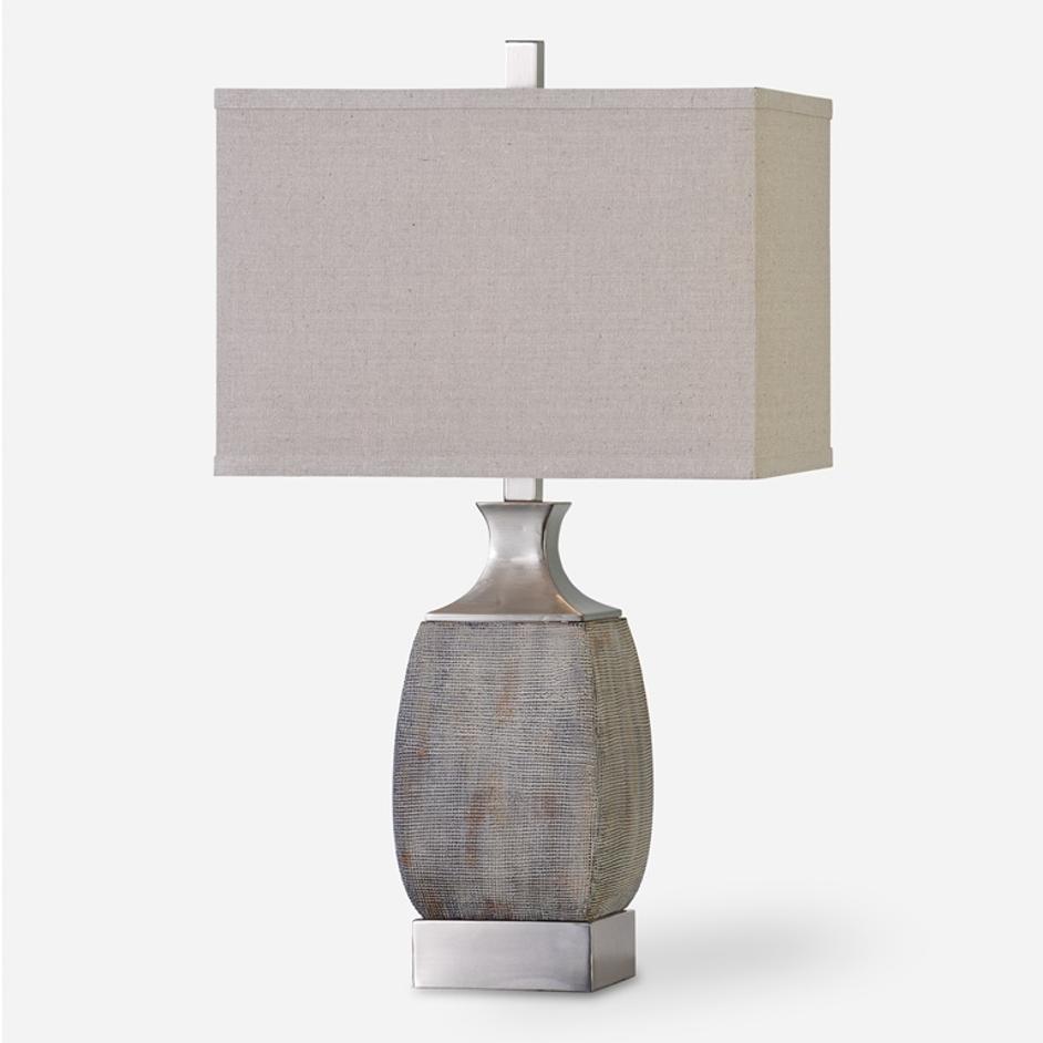 Caffaro Rust Bronze Table Lamp by Uttermost