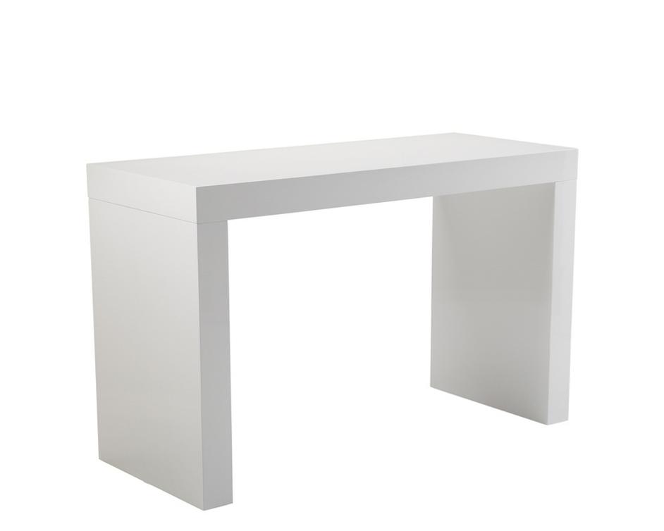 FARO C-SHAPE COUNTER TABLE - WHITE by Sunpan