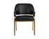 MALACHI DINING ARMCHAIR - CANTINA BLACK by Sunpan