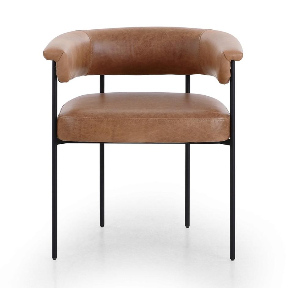 Carrie Dining Chair - Chaps Saddle by Four Hands