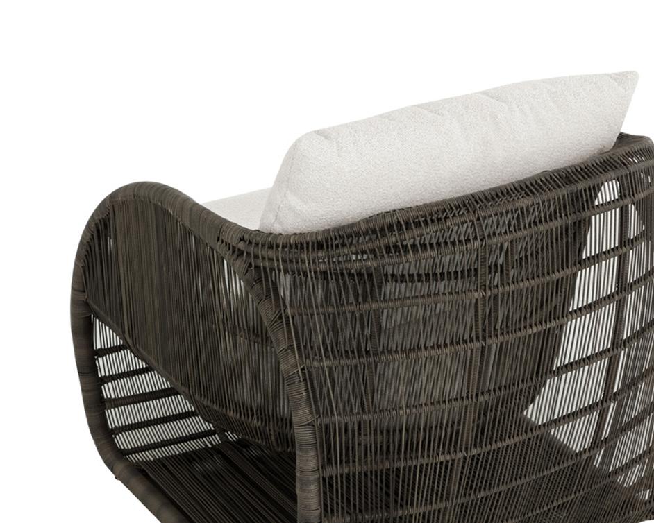 TULUM LOUNGE CHAIR - LOUIS CREAM by Sunpan