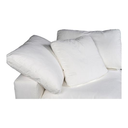 TERRA CONDO CORNER CHAIR LIVESMART FABRIC CREAM by Moes Home