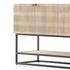 Kelby Small Media Console In Light Wash by FOUR HANDS