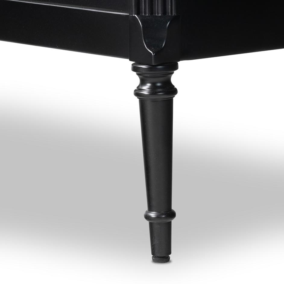 Lendon Nightstand in Black by FOUR HANDS