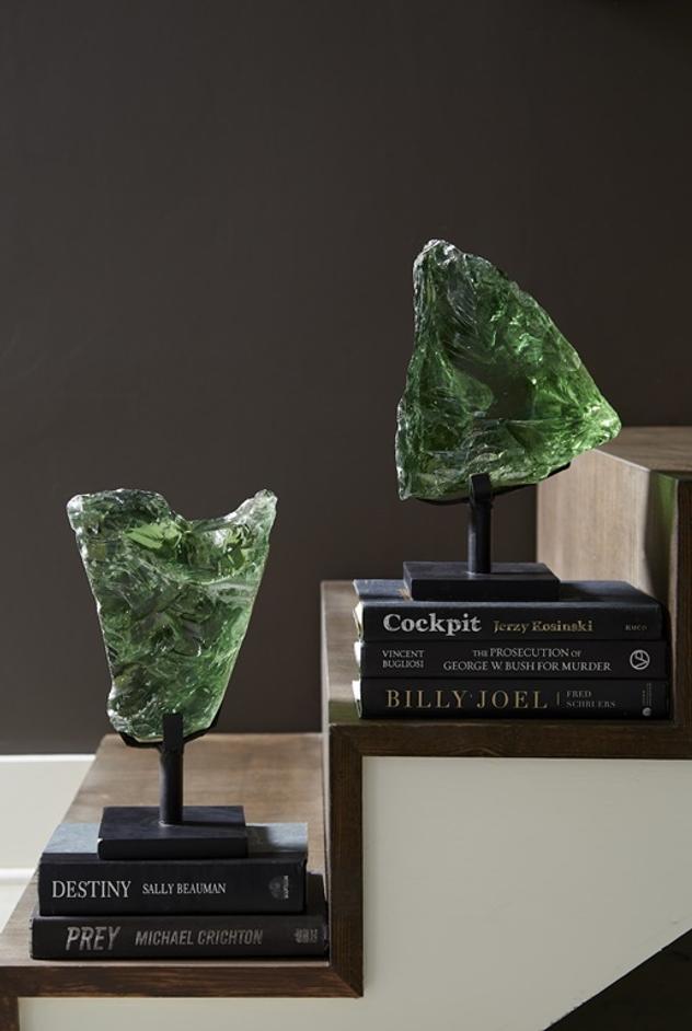 Refractory Glass Sculpture, On Base by PHILLIPS COLLECTION