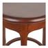 Foxy Swivel Counter Stool, Cinnamon Brown by New Pacific Direct