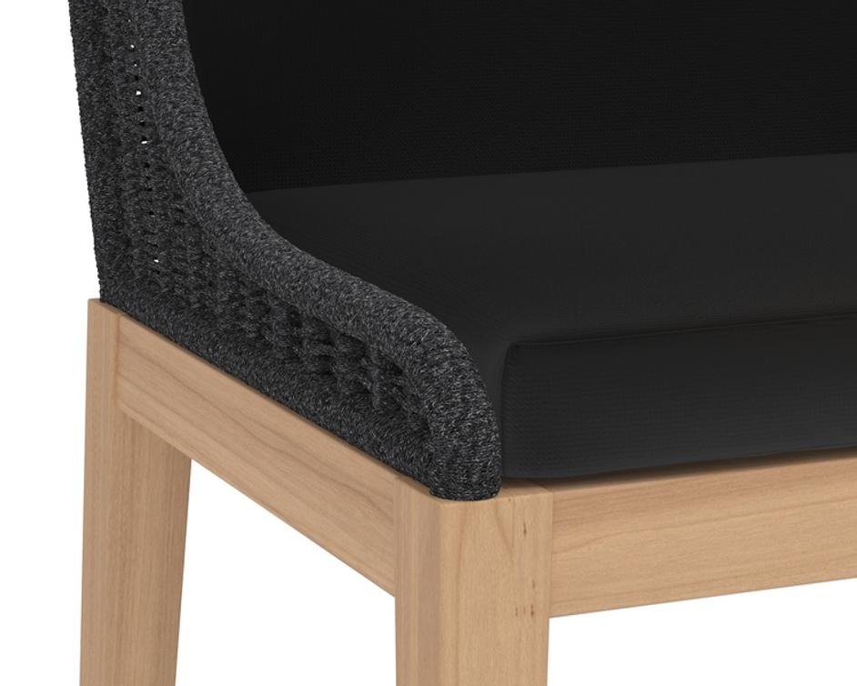 SORRENTO BARSTOOL - ARASHI BLACK by Sunpan