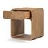 Caspian Nightstand In Natural Ash Veneer by FOUR HANDS
