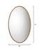 Sparrow Braided Oval Mirror by Jamie Young