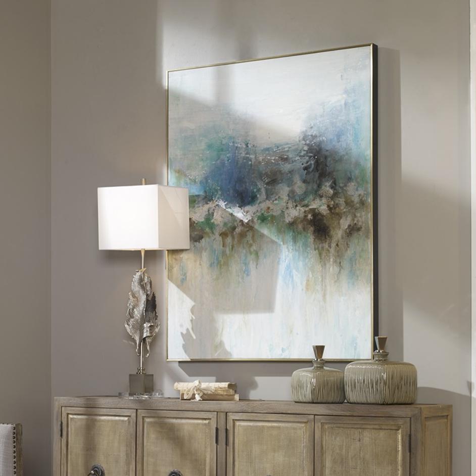 Mountain Top Hand Painted Canvas by Uttermost