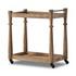 Alamosa Bar Cart In Light Wash Oak by Four Hands