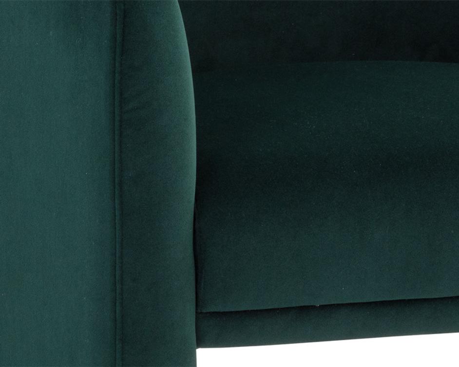 JAIME LOUNGE CHAIR - MEG DARK EMERALD by Sunpan