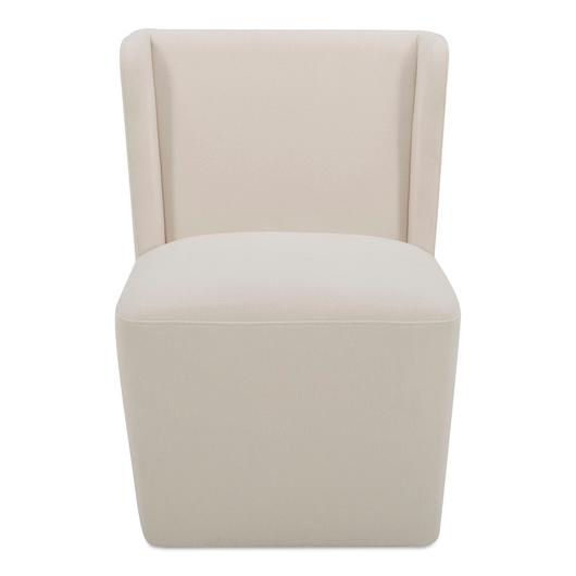 Cormac Rolling Dining Chair Cream by Moes Home