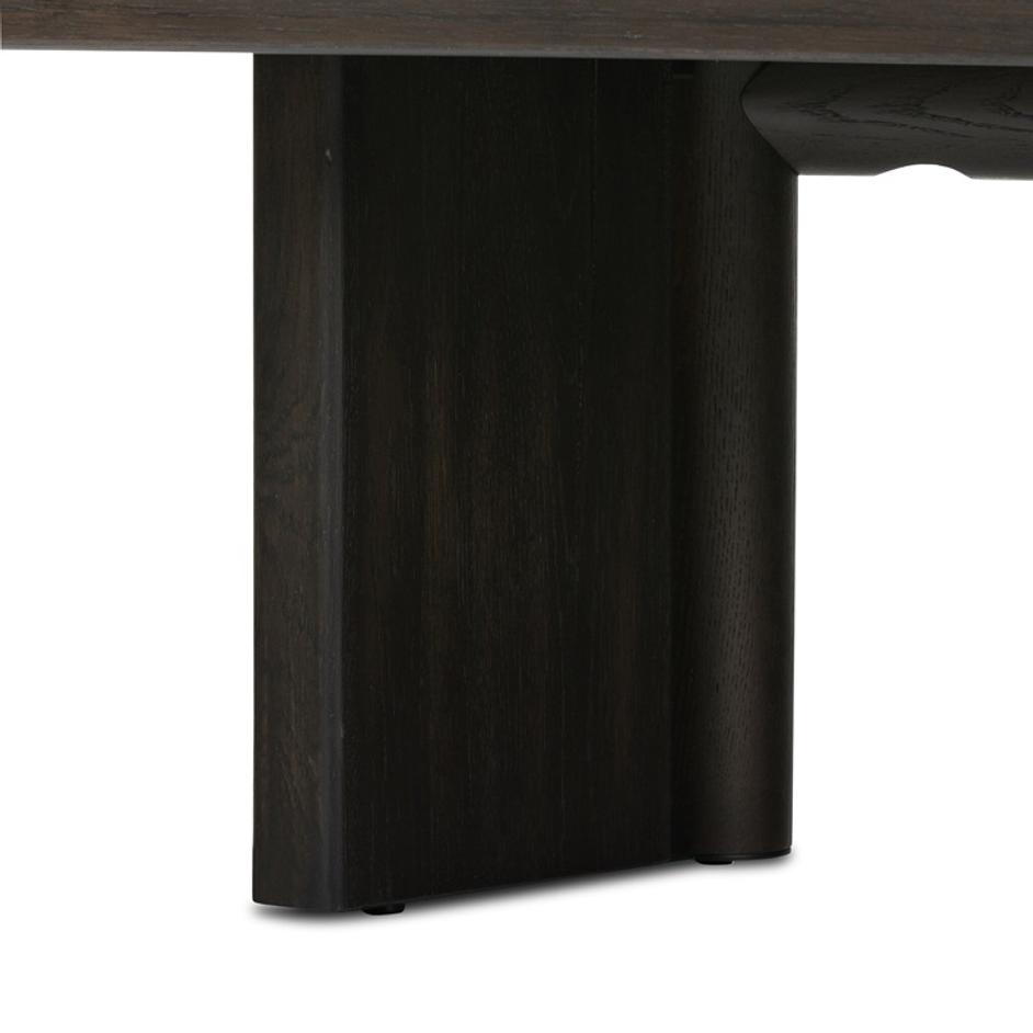Huxley Coffee Table In Smoked Black Veneer by Four Hands