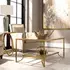 Katina Gold Leaf Coffee Table by Uttermost