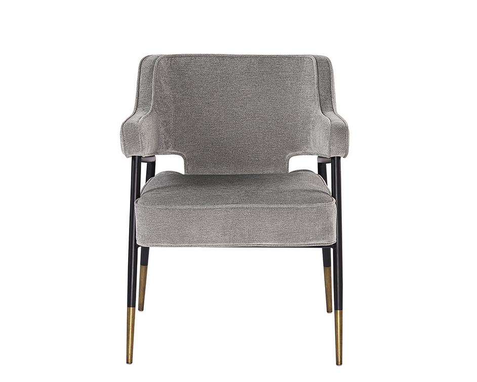 Derome Armchair - Polo Club Stone by Sunpan