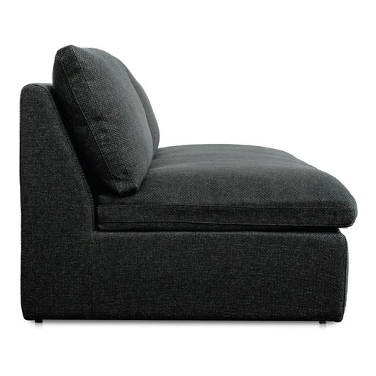 Miles Outdoor Sofa Speckled Charcoal by Moes Home