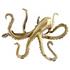 Octopus Shelf Decor in Aged Brass by Cyan Design