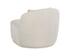 SORAYA SWIVEL ARMLESS CHAIR - DOVE CREAM by Sunpan