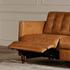 Bridgers Power Recliner Sofa Tan Leather by Moes Home