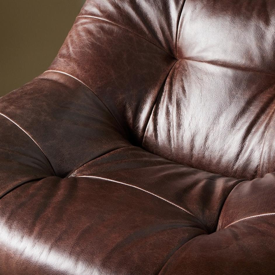Farley Swivel Chair - Conroe Cigar by Four Hands