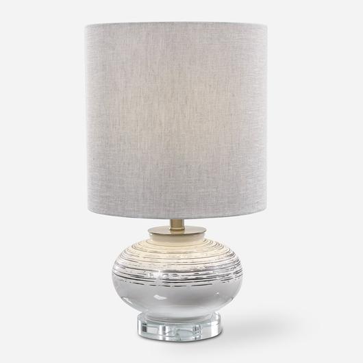 Lenta Off-White Accent Lamp by Uttermost
