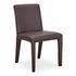 Monte Dining Chair Dark Brown Vegan Leather - Set Of Two by Moes Home