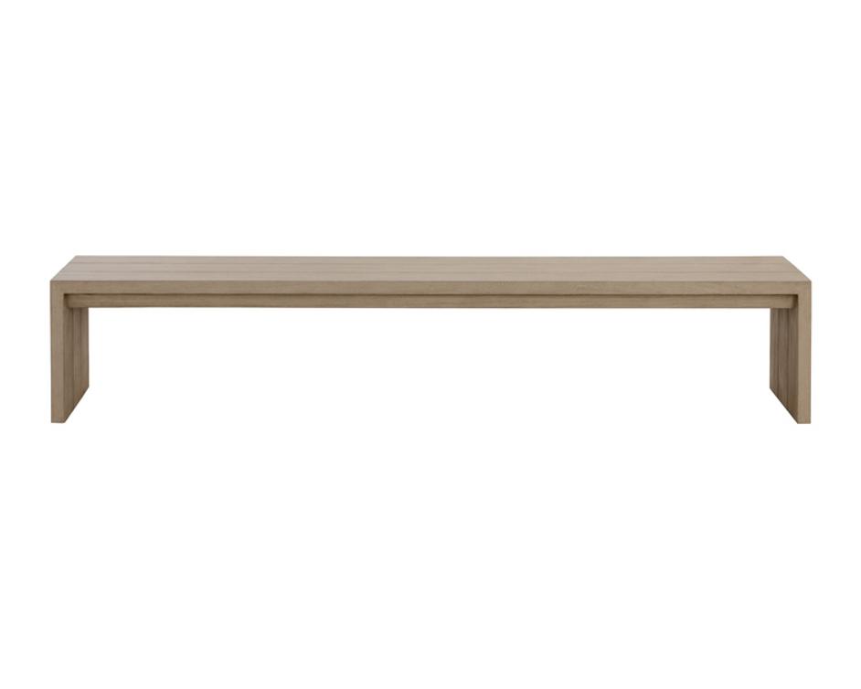 VIGA BENCH - DRIFT BROWN by Sunpan