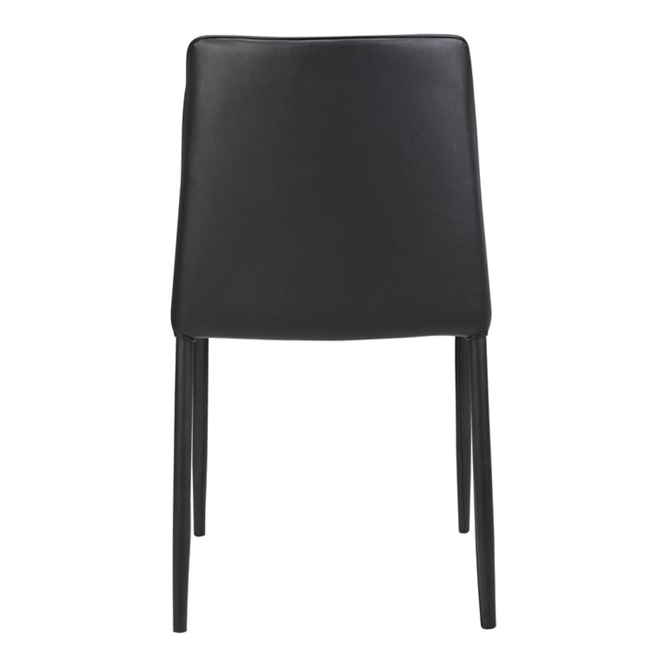 NORA PU DINING CHAIR BLACK by Moes Home