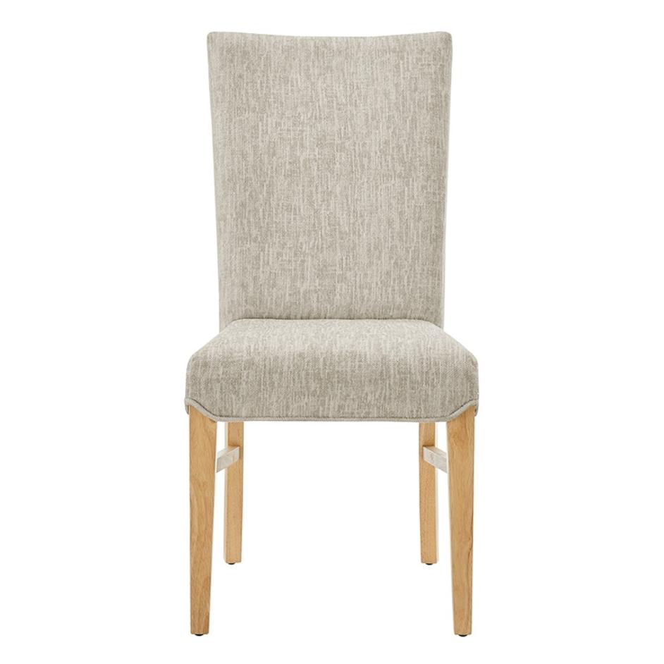 Milton Fabric Dining Side Chair, Pasadena Beige by New Pacific Direct