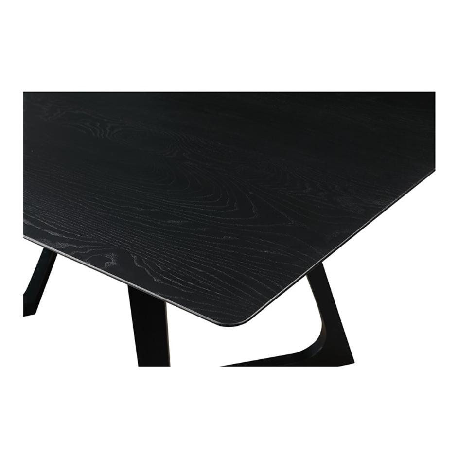 GODENZA DINING TABLE RECTANGULAR BLACK ASH by Moes Home