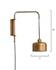 Jeno Swing Arm Wall Sconce, Small  by Jamie Young