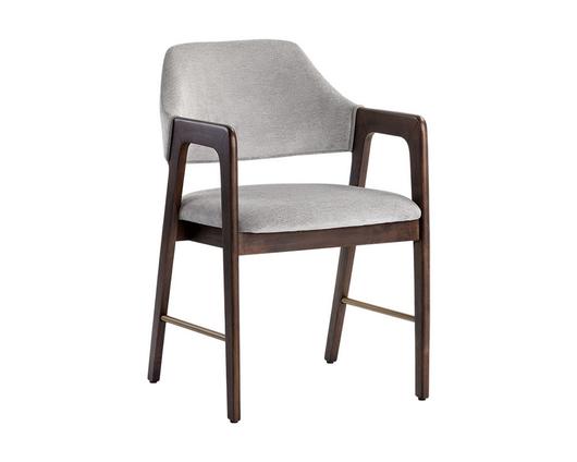 Milton Dining Chair - Polo Club Stone by Sunpan