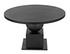Emira Dining Table, Black Metal by Noir Furniture