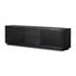Warby Media Console In Worn Black Veneer by Four Hands