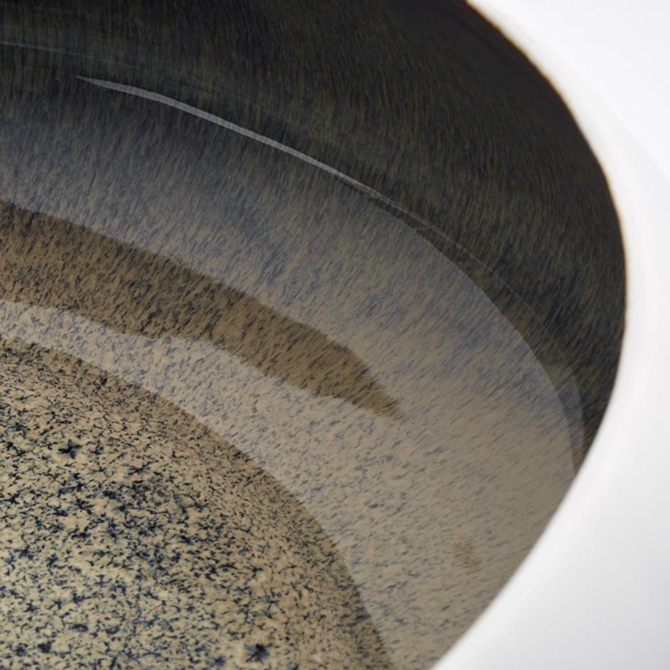 Medium Android Bowl in White and Oyster by Cyan Design