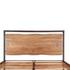 Aspen King Bed, Smoked Acacia by Home Trends & Design