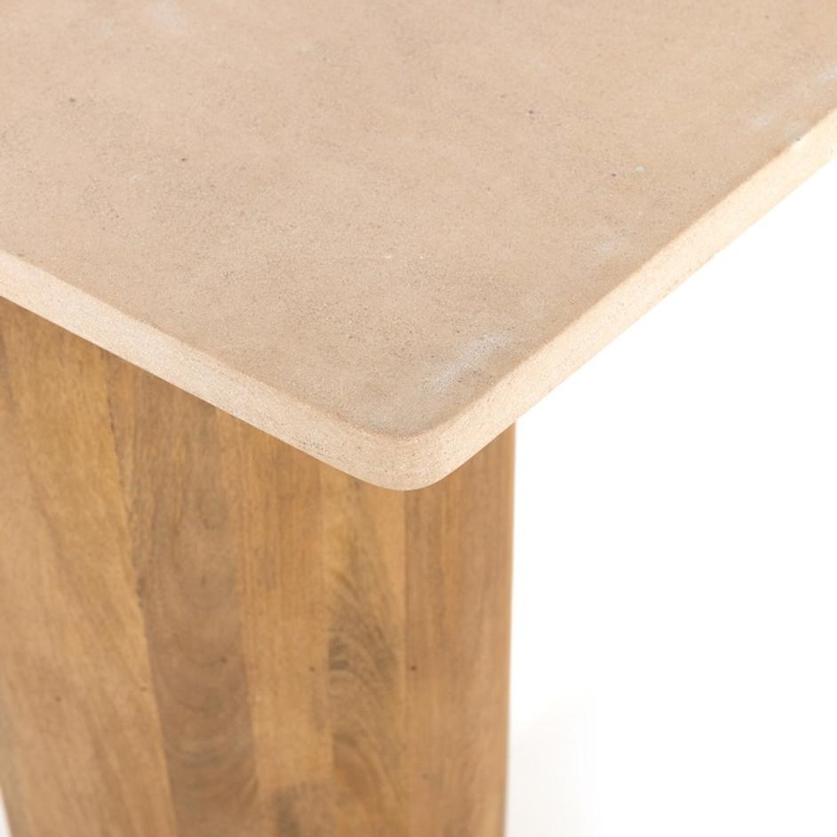 Myla Console Table - Sand Stone by Four Hands