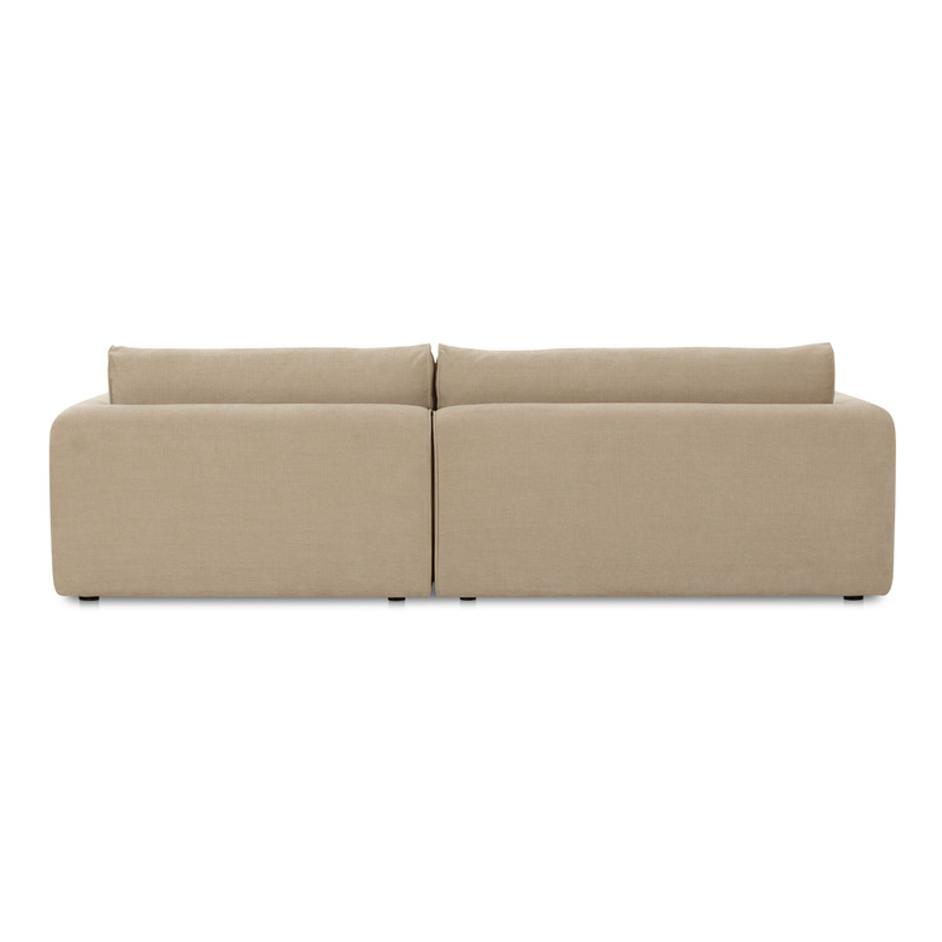 Madrid Right Sectional Cool Beige by Moes Home