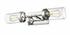 Calliope 2 Light Wall Sconce in Polished Nickel Finish by Z-Lite