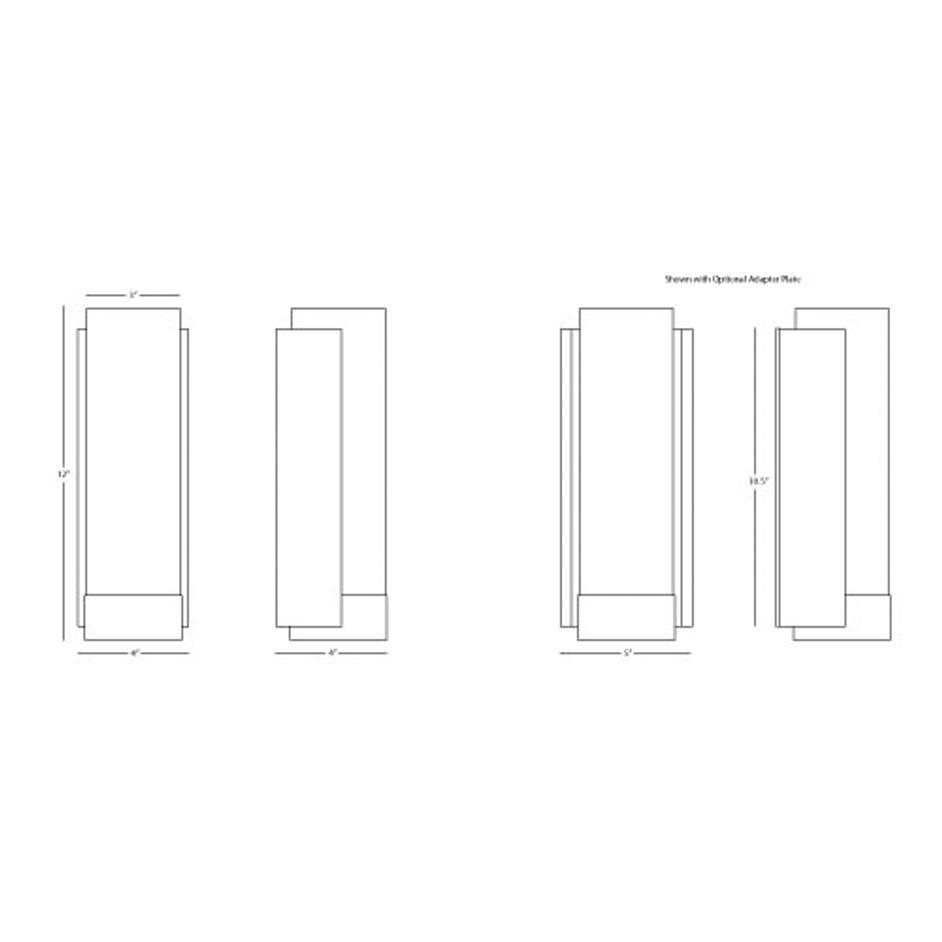 Tyrone Wall Sconce by ROBERT ABBEY