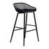 PIAZZA OUTDOOR BARSTOOL BLACK by Moes Home