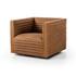 Padma Swivel Chair - Eucapel Cognac by Four Hands