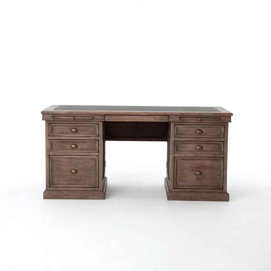 Ogden Large Desk - Ash by FOUR HANDS