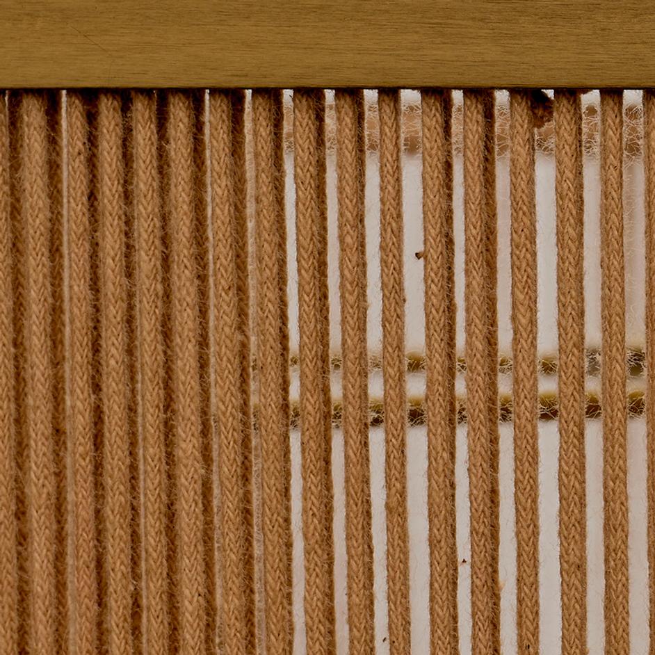 Dimension 1-Light Iron and Cotton Chandelier by Jamie Young